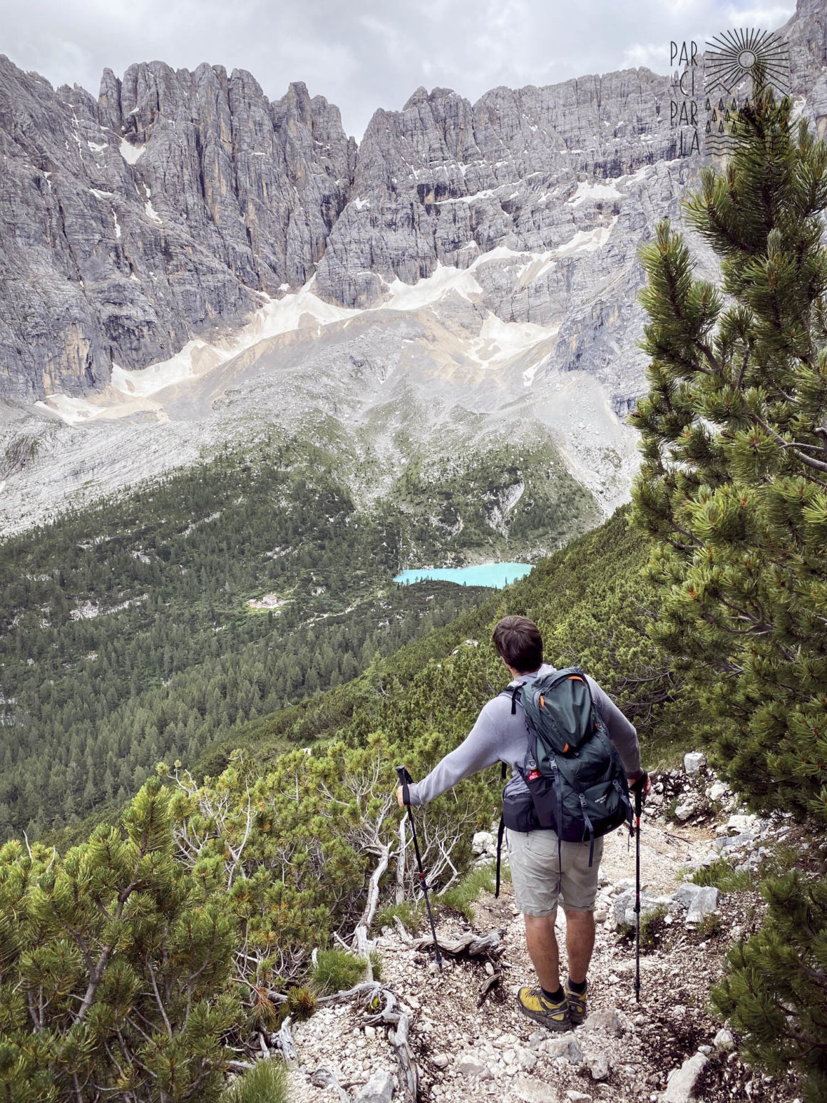 Itinéraire de randonnées dans les Dolomites