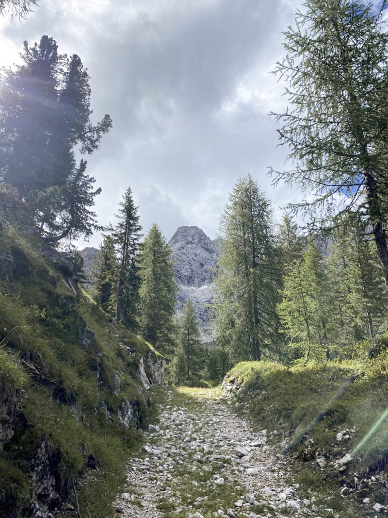 Itinéraire de randonnées dans les Dolomites