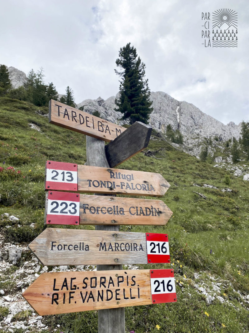 Itinéraire de randonnées dans les Dolomites