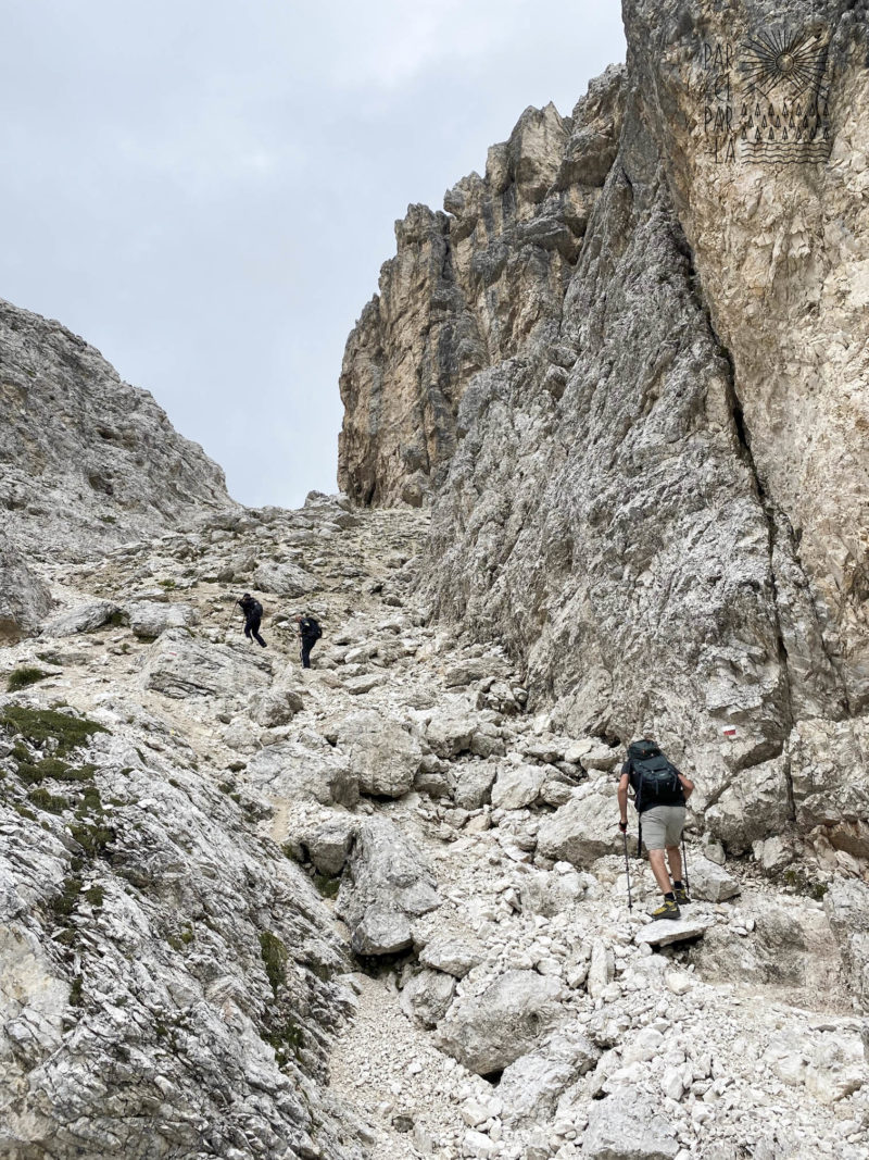 Itinéraire de randonnées dans les Dolomites
