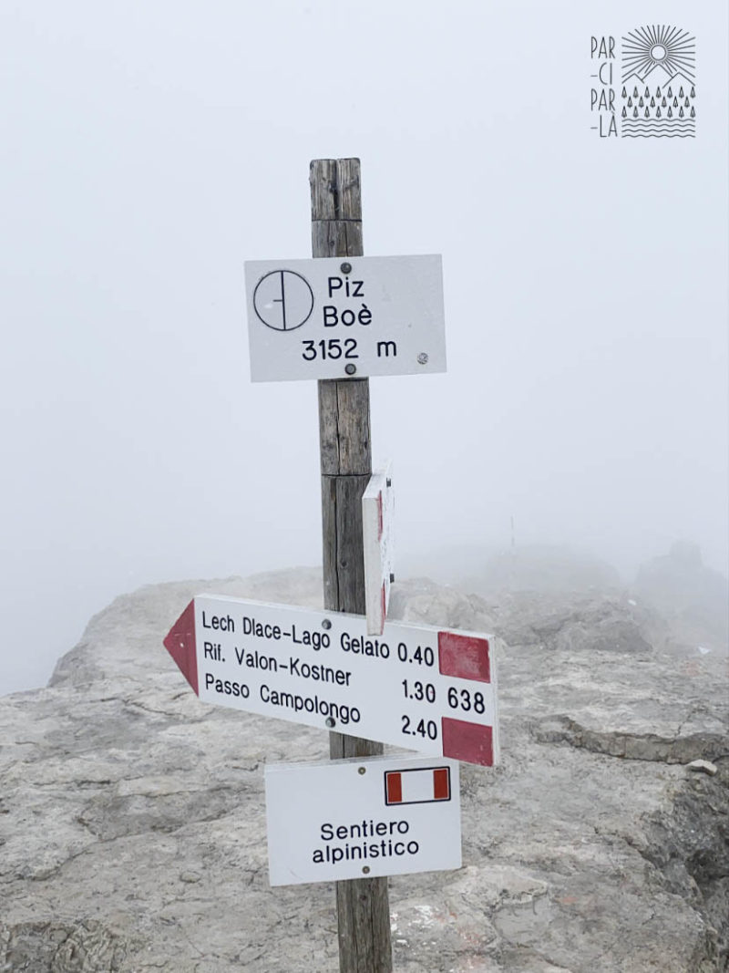 Itinéraire de randonnées dans les Dolomites