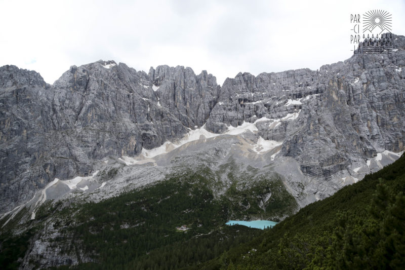 Lac de Sorapis Itinéraire de randonnées dans les Dolomites
