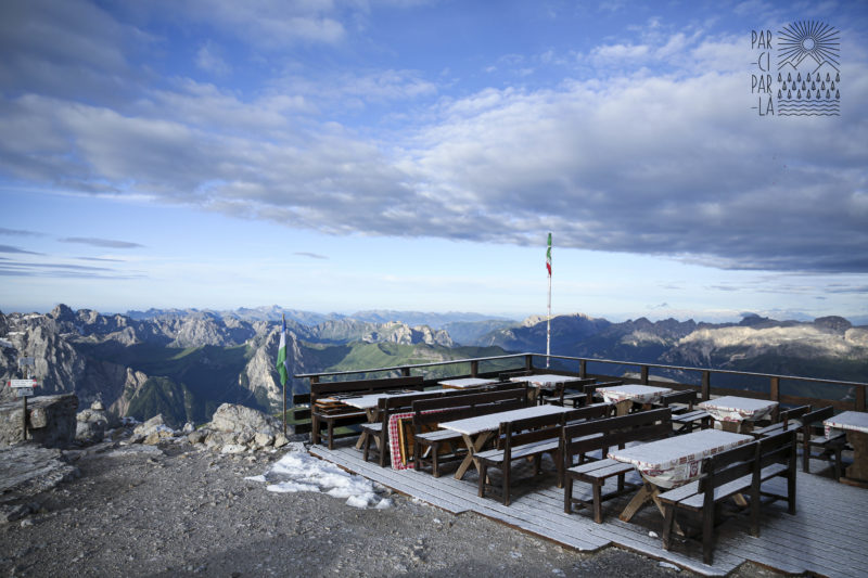 Itinéraire de randonnées dans les Dolomites