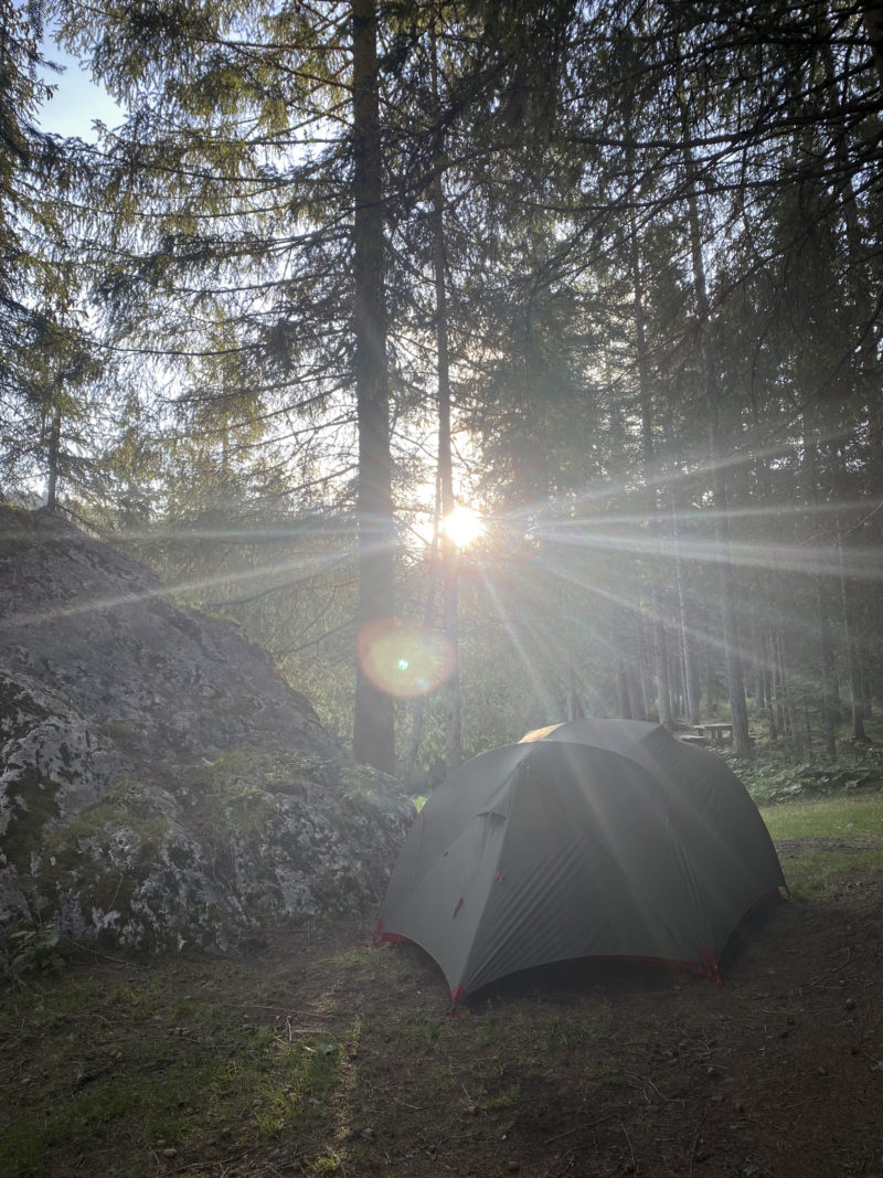 Boucle de randonnée dans les Dolomites