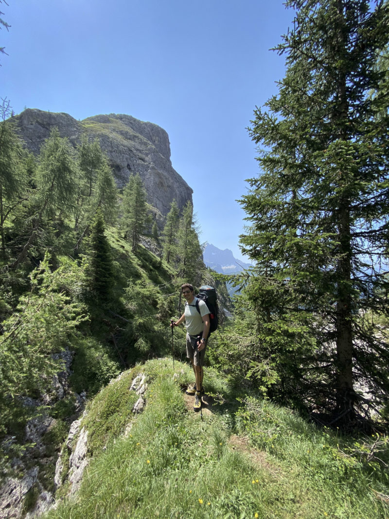 Boucle de randonnée dans les Dolomites