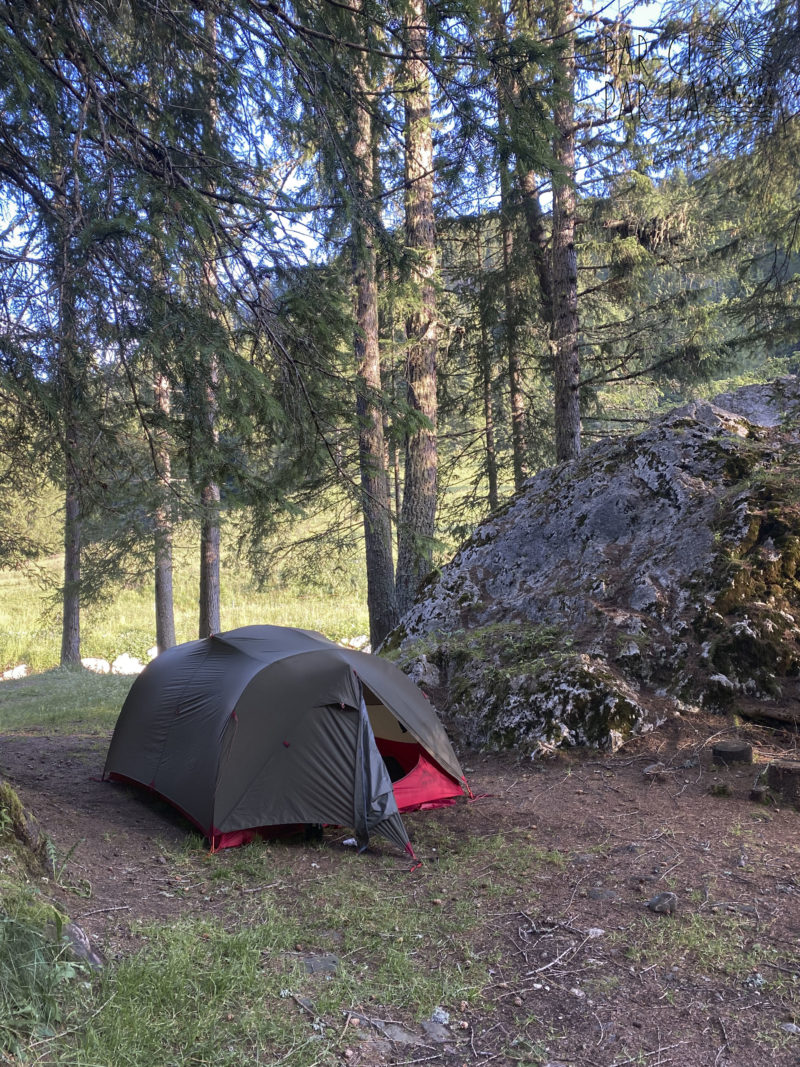 Boucle de randonnée dans les Dolomites