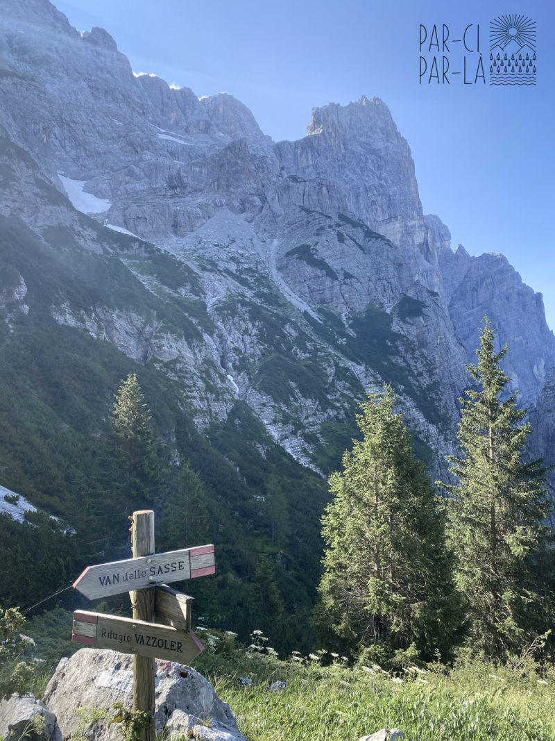 Boucle de randonnée dans les Dolomites