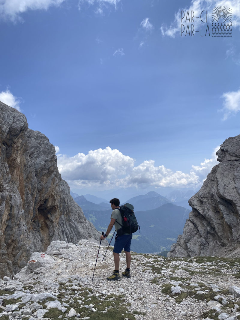 Boucle de randonnée dans les Dolomites